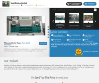 Shredoshredding.com(Idea Holding Limited) Screenshot