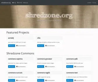 Shredzone.org(shredzone) Screenshot