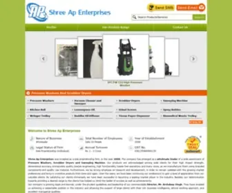 Shreeapenterprises.in(Shree Ap Enterprises) Screenshot