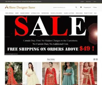 Shreedesignersaree.com(Buy Designer Sarees Online) Screenshot