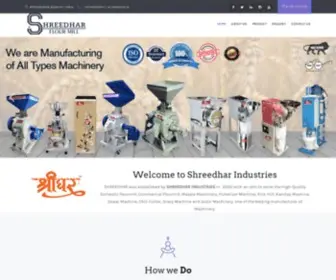 Shreedharflourmill.com(Shreedhar Flourmill) Screenshot