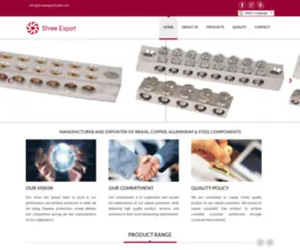 Shreeexportindia.com(Shree Export) Screenshot