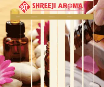 Shreejiaroma.com(Shreeji Aroma) Screenshot