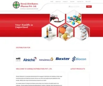 Shreejidistributors.in(Shreeji Distributors) Screenshot