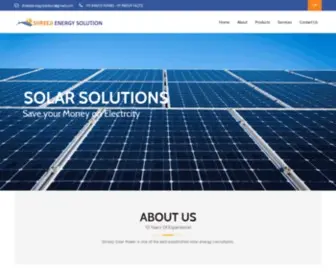 Shreejienergysolution.com(Shreejienergysolution) Screenshot