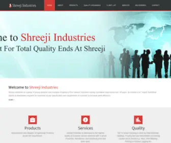 Shreejiindustries.net.in(IIS Windows Server) Screenshot