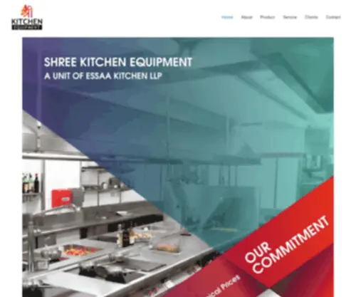 Shreekitchen.net(Kitchen Equipments) Screenshot