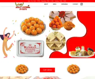 Shreekrishnasweetsdaman.com(Best Sweets in Daman. Shree Krishna Sweets) Screenshot