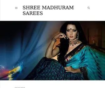 Shreemadhuram.in(SHREE MADHURAM SAREES) Screenshot