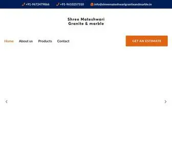 Shreemateshwarigraniteandmarble.in(Shree Mateshwari Granite And Marble) Screenshot