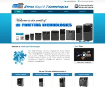 Shreerapid.com(Shree Rapid Technologies) Screenshot