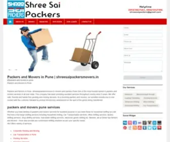 Shreesaipackersmovers.in(Packers and Movers in Pune) Screenshot