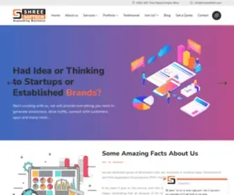 Shreesoftech.com(Mobile app development company) Screenshot