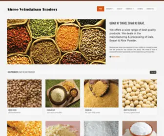 Shreevrindabantraders.com(Shree Vrindaban Traders) Screenshot