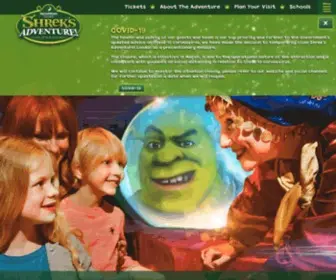 Shreksadventure.com(Shrek's Adventure) Screenshot