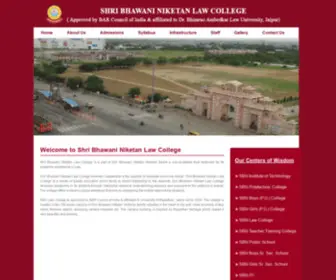 Shribhawaniniketanlawcollege.org(Shribhawaniniketanlawcollege) Screenshot