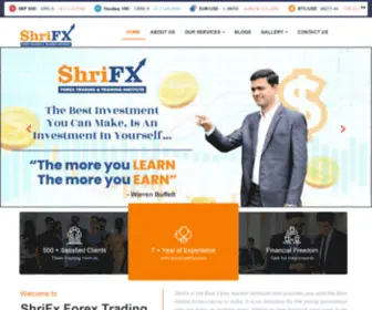 Shrifx.in(ShriFx Currency Trading and Training Institute) Screenshot