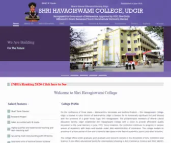 Shrihavagiswamicollege.org.in(Shri Havagi Swami College) Screenshot