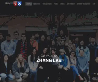 Shrikezhang.com(Zhang lab) Screenshot