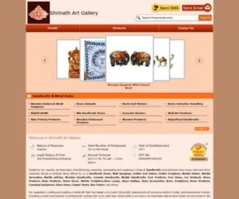 Shrinathartgallery.in(Shrinath Art Gallery) Screenshot