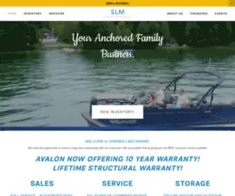 Shrinerlakemarine.com(SLM) Screenshot