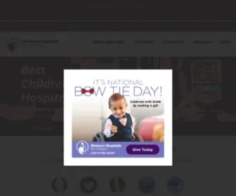 Shrinershospitals.org(Shriners Hospitals for Children) Screenshot