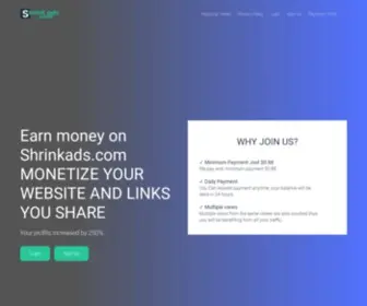 Shrinkads.com(shrinkads) Screenshot