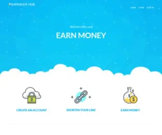 Shrinkerhub.com(Earn money) Screenshot