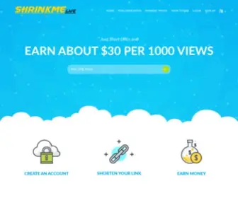 Shrinkme.live(Best URL Shortener) Screenshot