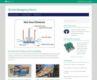 Shrinkwrappingnews.com(Shrink Wrapping News) Screenshot