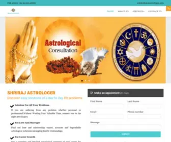 Shrirajastrologer.com(Shriraj Astrologer) Screenshot