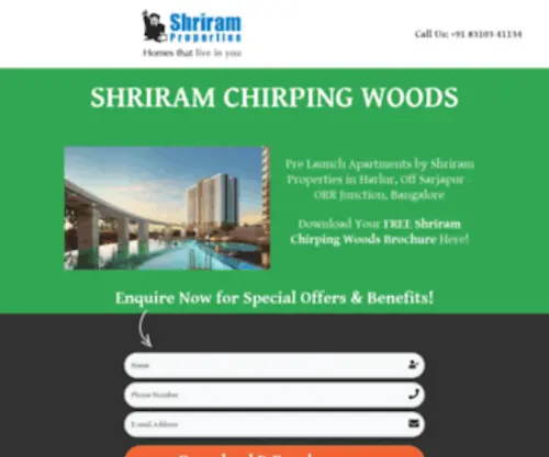 Shriram-Chirping-Woods.in(Shriram Chirping Woods) Screenshot