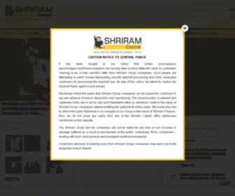 Shriramcapital.com(Shriram Capital Limited) Screenshot