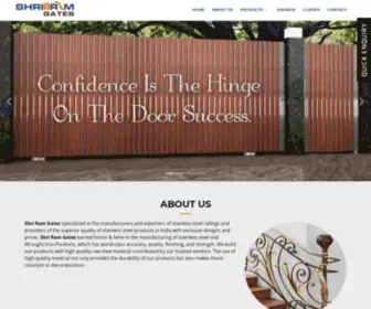 ShriramGates.com(Shri Ram Gates) Screenshot