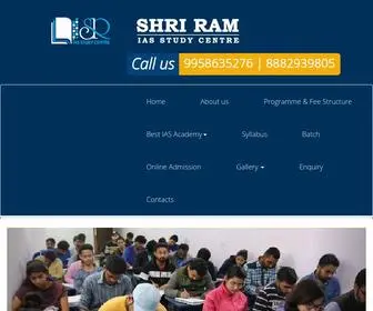 Shriramias.in(Shri Ram IAS Academy) Screenshot