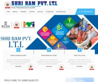 Shriramiti.org(Home) Screenshot