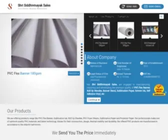 Shrisiddhivinayaksales.in(Shri Siddhivinayak Sales) Screenshot