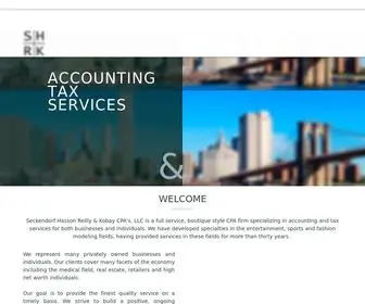 SHRKcpasllc.com(Shr-accounting) Screenshot