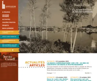 SHRN.ca(Société d’histoire de Rouyn) Screenshot