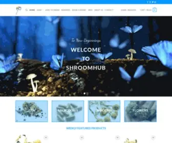 Shroomhub.io(Magic & Medicinal Mushroom Dispensary Near Me in Canada) Screenshot