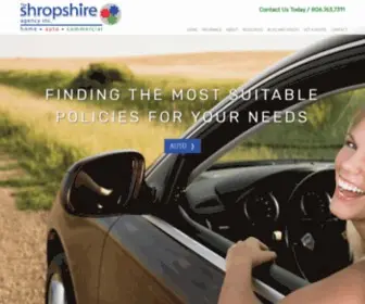 Shropshireinsurance.com(Our Agency) Screenshot