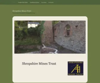 Shropshiremines.org.uk(Shropshire Mines Trust) Screenshot