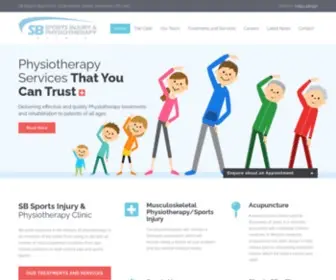 Shropshirephysio.co.uk(SB Sports Injury & Physiotherapy Clinic) Screenshot