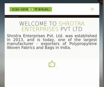 Shrotra.com(Manufacturer & Exporters) Screenshot