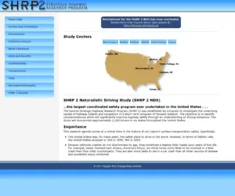 SHRP2NDS.us(SHRP2NDS) Screenshot