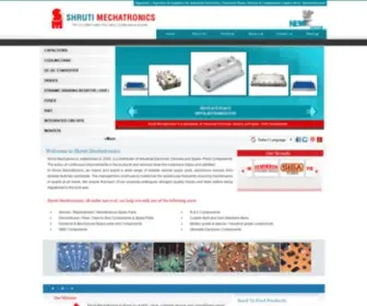 Shrutimechatronics.com(Textile electronics) Screenshot