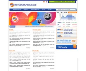 SHS.com.vn(Trang chủ) Screenshot