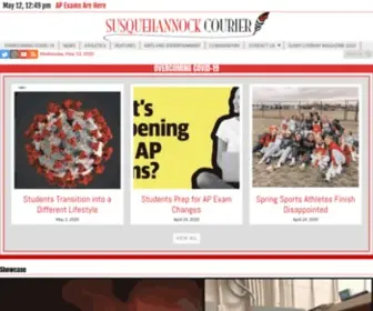 SHscourier.com(The Student News Website of Susquehannock High School) Screenshot