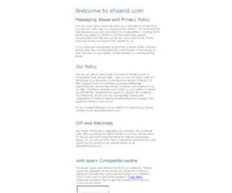 Shsend.com(Shsend) Screenshot