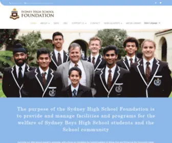 SHsfoundation.org.au(Providing the Most Outstanding Educational Opportunities) Screenshot